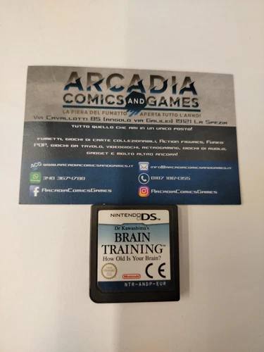 Brain Training Del Dr. Kawashima Nintendo DS NDS Solo Cartuccia Loose